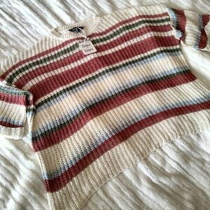 DAVI & DANI 2XL Lightweight Striped Sweater ♥️